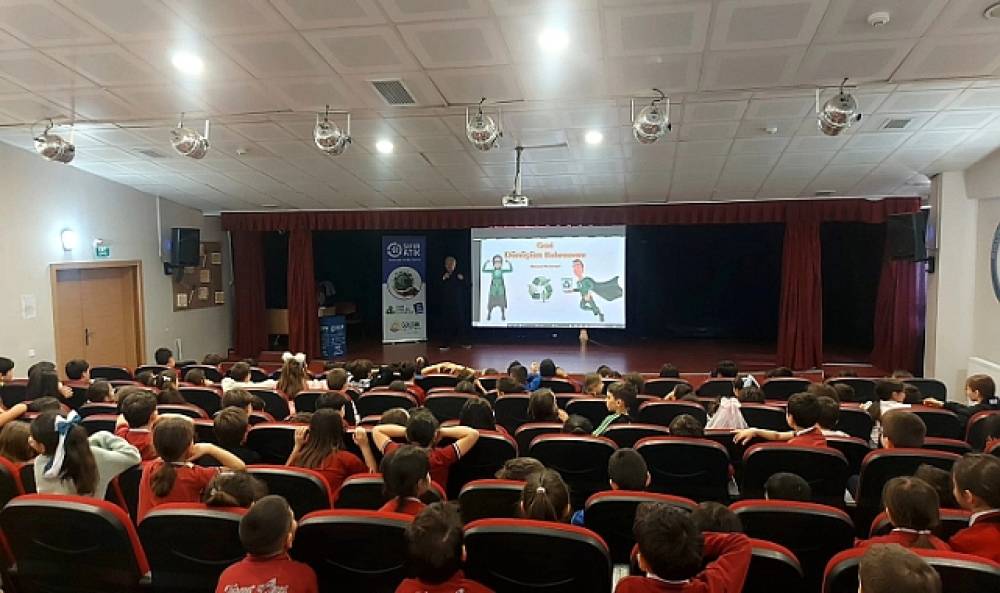 G&ouml;lc&uuml;k'te Miniklere "Sıfır Atık" Eğitimi