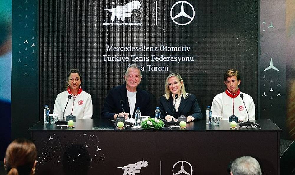 Mercedes-Benz Otomotiv, T&uuml;rkiye Tenis Federasyonu'nun Ana Sponsoru Oldu