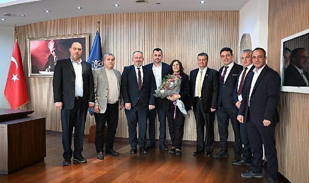 Başkan &Ccedil;er&ccedil;ioğlu'na Nazilli Şof&ouml;rler ve Otomobilciler Odası'ndan ziyaret