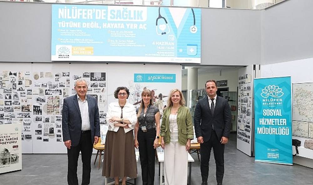 Nil&uuml;fer'de &ldquo;T&uuml;t&uuml;ne Değil, Hayata Yer A&ccedil;" s&ouml;yleşisi