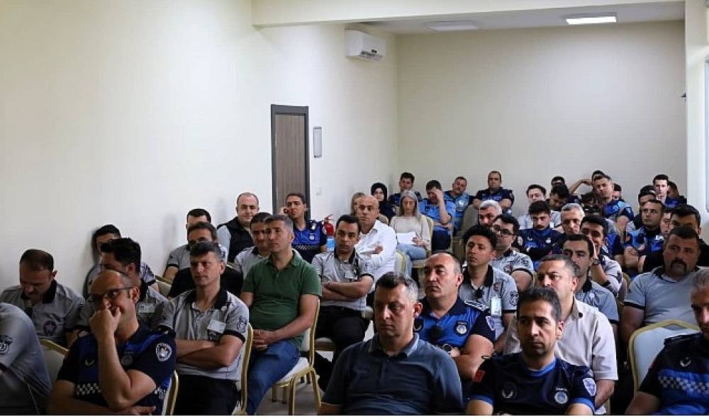B&uuml;y&uuml;kşehir Zabıtası'na olay yeri y&ouml;netimi eğitimi