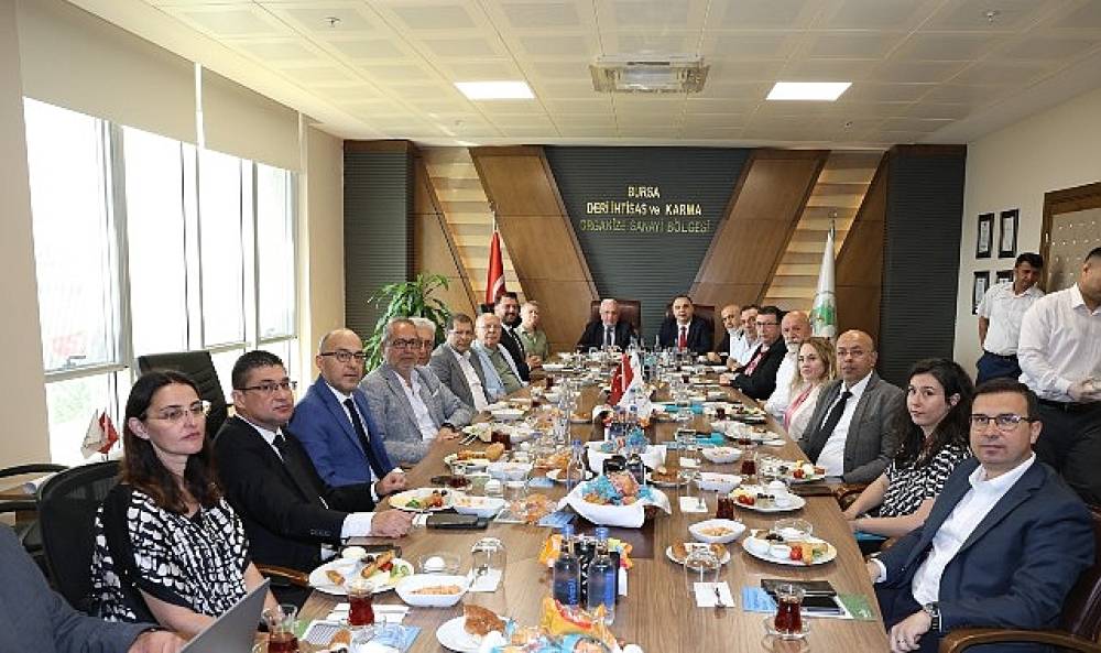 Başkan Şadi &Ouml;zdemir sanayicilerle buluştu