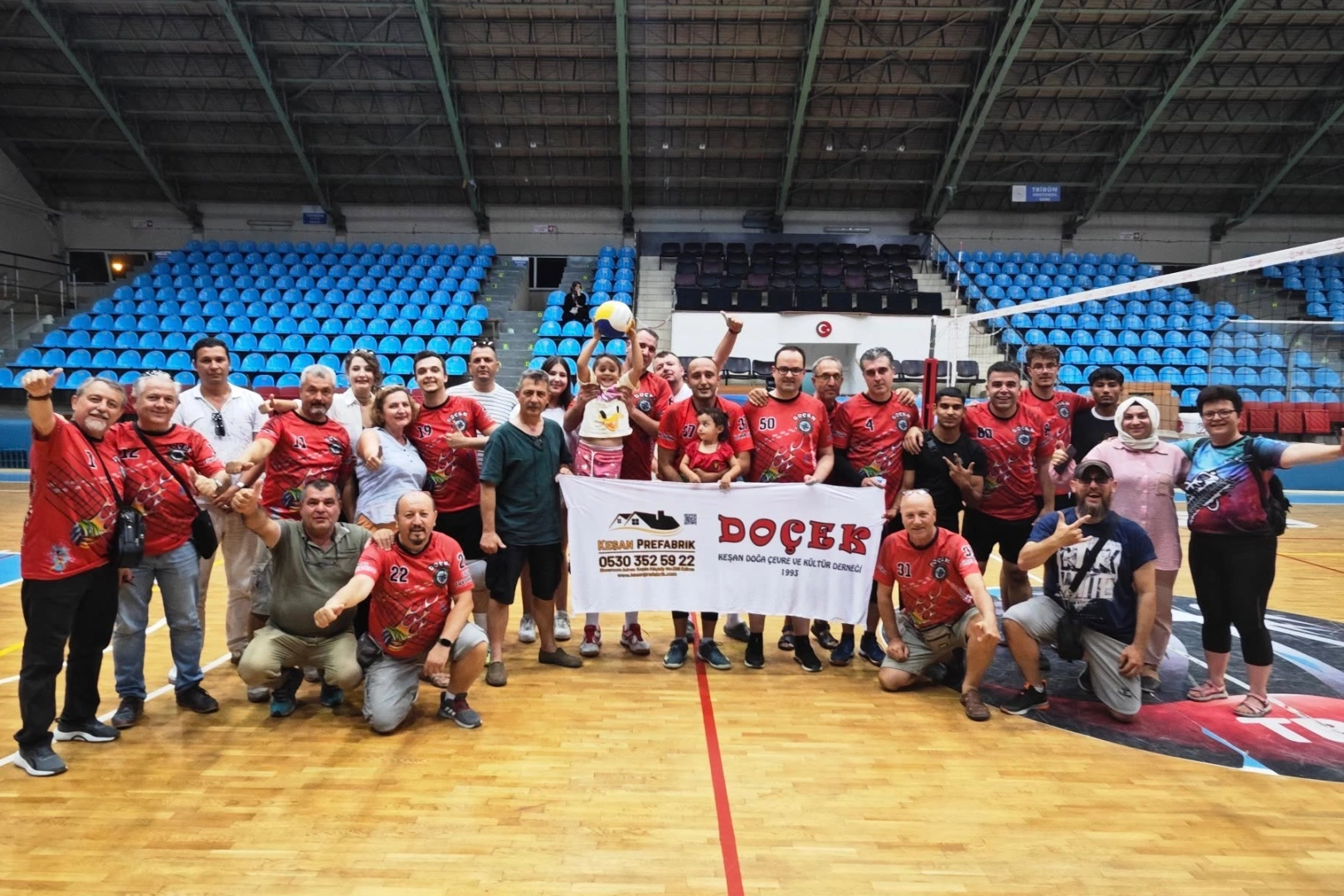 Keşan DOÇEK Voleybolda Finale