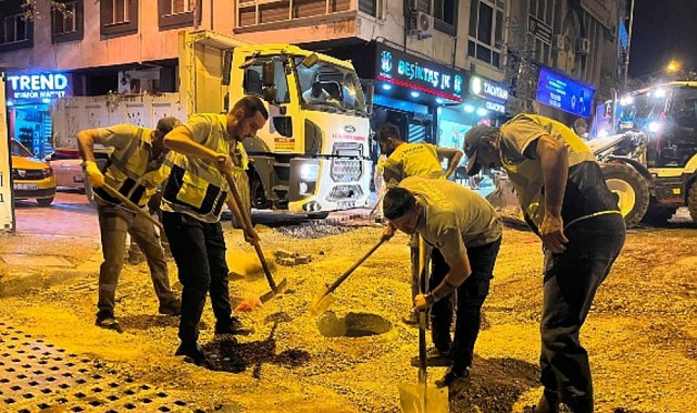 Bornova'da Okul Öncesi Yol Çalışmaları Tamamlandı