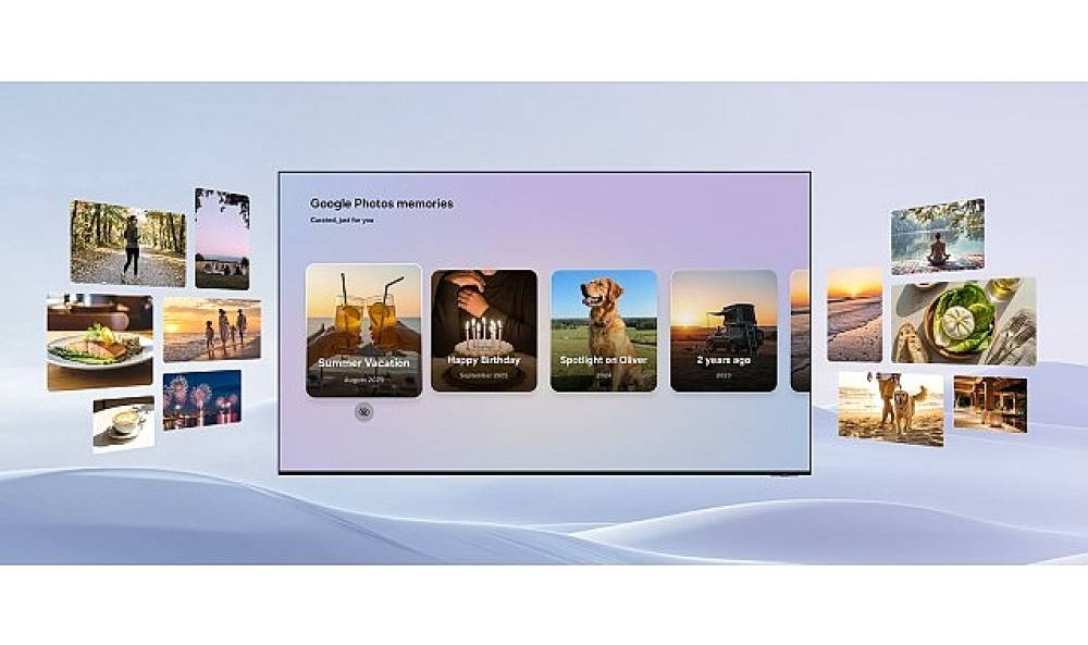 Samsung, AI TV serisine Google Fotoğraflar'ı getiriyor