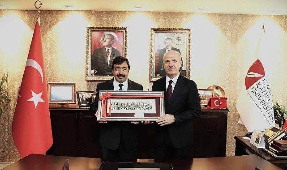 Başkan Prof. Dr. Erol &Ouml;zvar, İK&Ccedil;&Uuml;'y&uuml; Ziyaret Etti