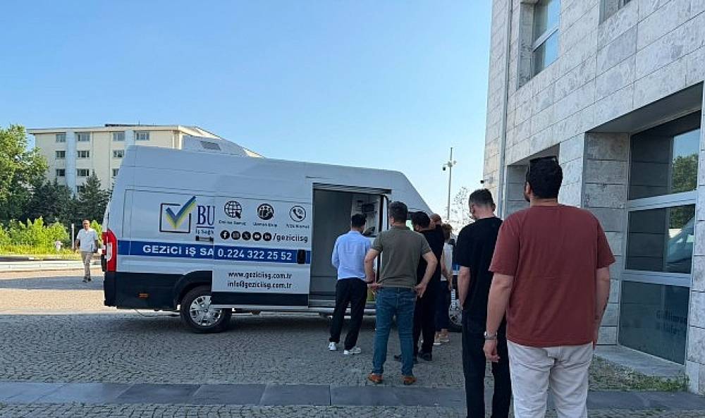 Nil&uuml;fer Belediyesi &ccedil;alışanlarına sağlık taraması