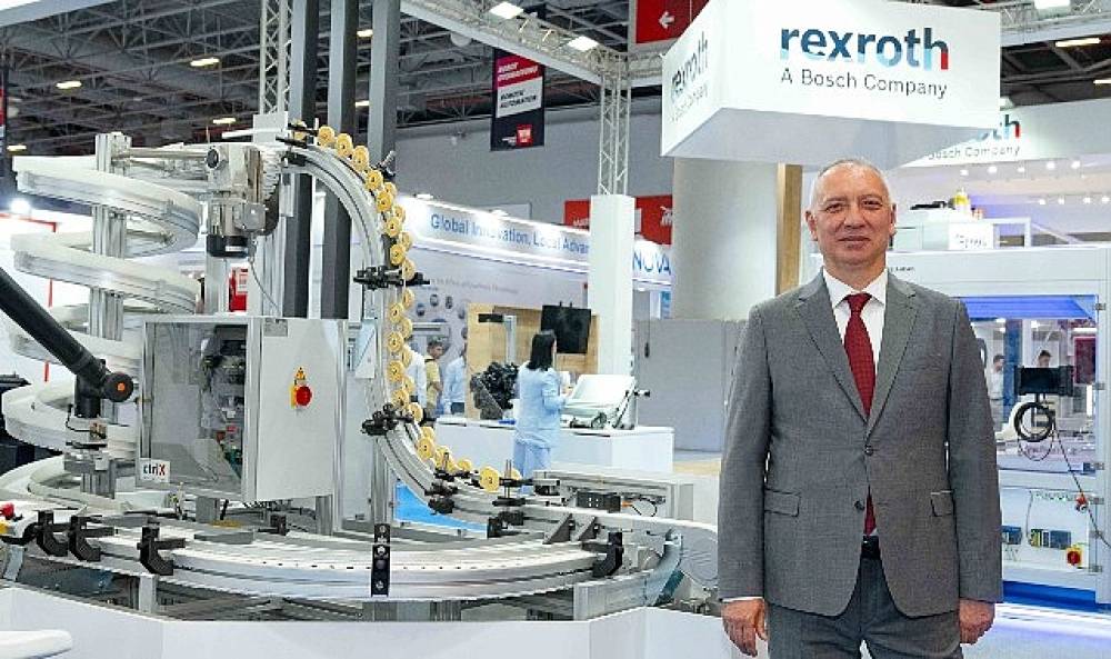 Bosch Rexroth, WIN Eurasia'da 50 Yıllık M&uuml;hendislik G&uuml;c&uuml;n&uuml; Yeni Nesil Hareket ve Kontrol Teknolojileriyle Sergiliyor