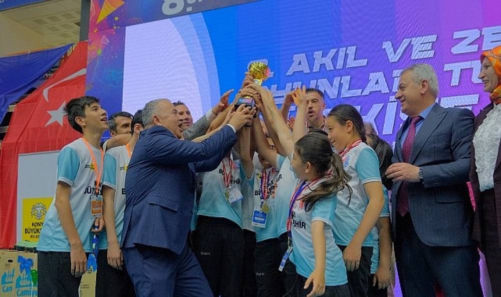Konya, Akıl ve Zek&acirc; Oyunlarında &Uuml;st &Uuml;ste 3. Kez T&uuml;rkiye Şampiyonu Oldu