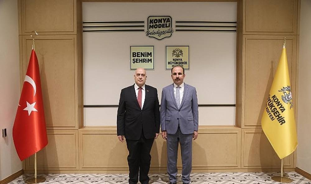Filistin'in Ankara B&uuml;y&uuml;kel&ccedil;isi Ebu Ceyş Başkan Altay'ı Ziyaret Etti