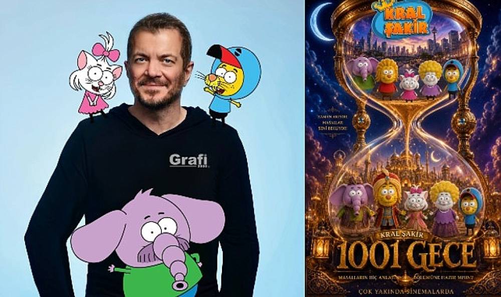 Varol Yaşaroğlu 'Kral Şakir'in yeni macerası i&ccedil;in d&uuml;ğmeye bastı