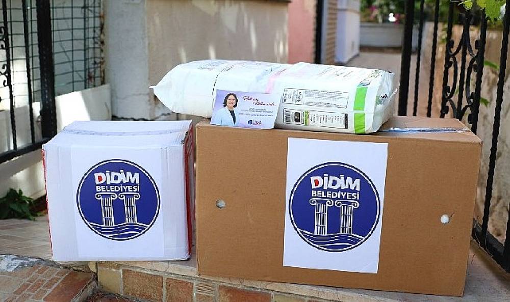 Didim Belediyesi dayanışmayı b&uuml;y&uuml;t&uuml;yor