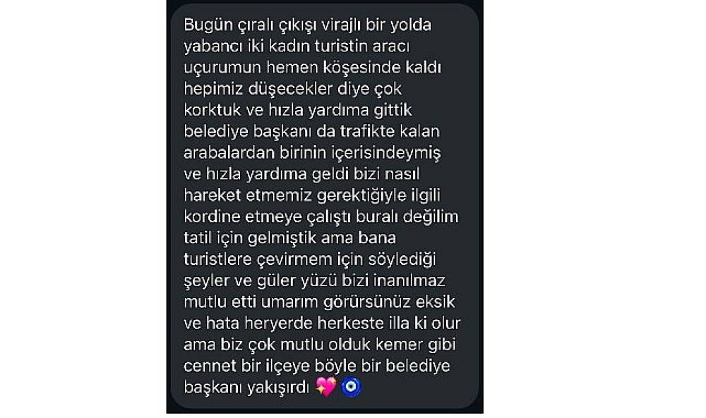 Başkan Topaloğlu'nun duyarlılığı takdir topladı 