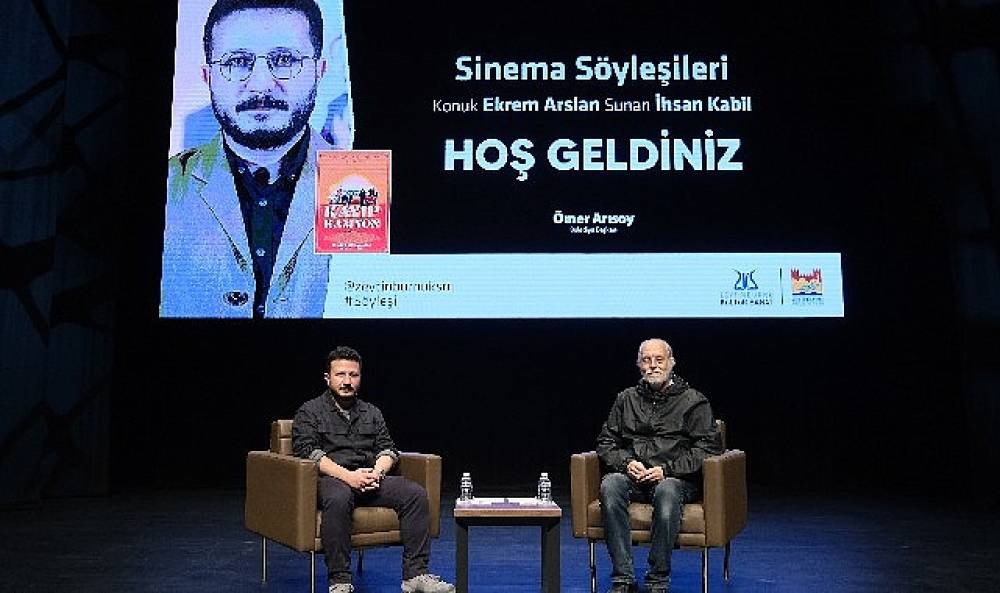 'Sinema S&ouml;yleşileri'nde Ocak ayı konuğu Y&ouml;netmen Ekrem Arslan oldu!