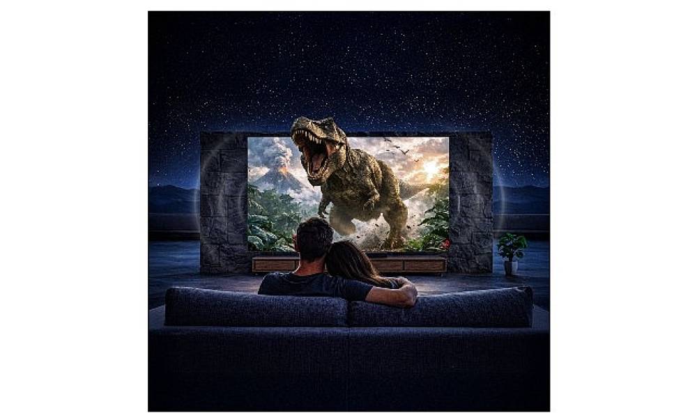 Sevgililer G&uuml;n&uuml;'nde evde sevdikleriyle kaliteli zaman ge&ccedil;irmek isteyenlere TCL ile film ve oyun keyfi