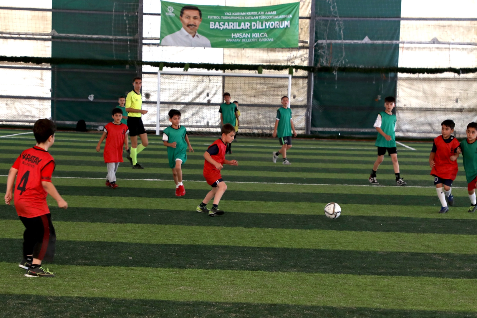 Karatay'da Gençler Sahaya İniyor: Futbol Coşkusu Başlıyor