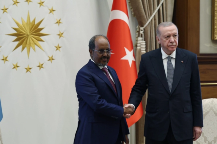 Erdoğan ve Mahmud Türkiye-Somali İlişkilerini Ele Aldı