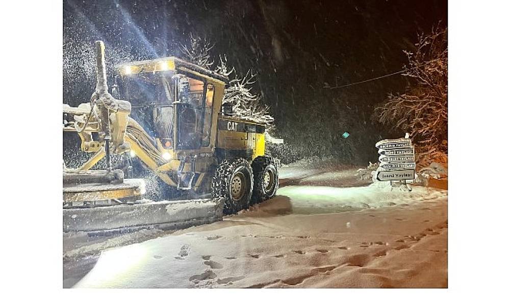 Kocaeli B&uuml;y&uuml;kşehir'den kar teyakkuzu