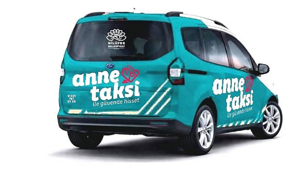 Nil&uuml;fer'de 'Anne Taksi' uygulaması başladı
