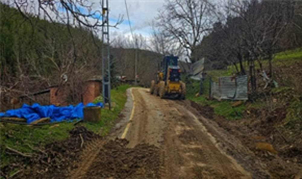Kuvvetli yağışların ardından kırsalda yoğun m&uuml;dahale