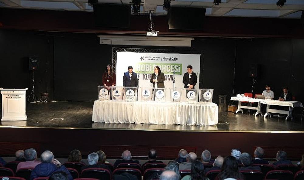 K&uuml;&ccedil;&uuml;k&ccedil;ekmece Belediyesi Hobi Bah&ccedil;eleri'nin Yeni D&ouml;nem Sahipleri Belli Oldu