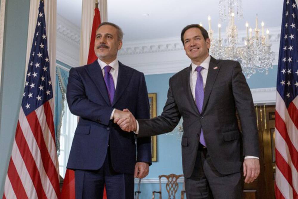 Dışişleri Bakanı Fidan, ABD'li mevkidaşı Rubio ile görüştü