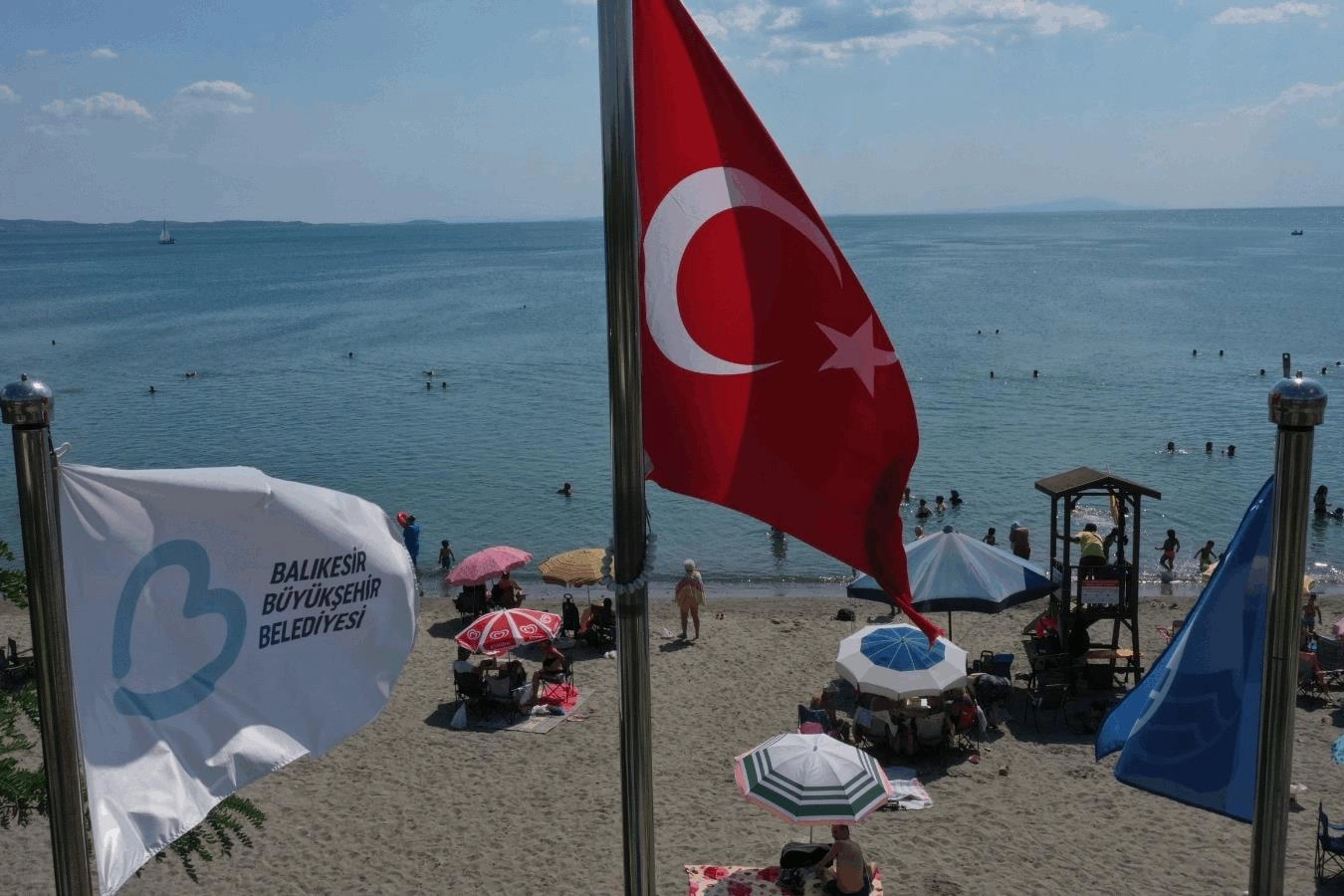 Balıkesir Sahilleri Tatilcilerle Buluşuyor