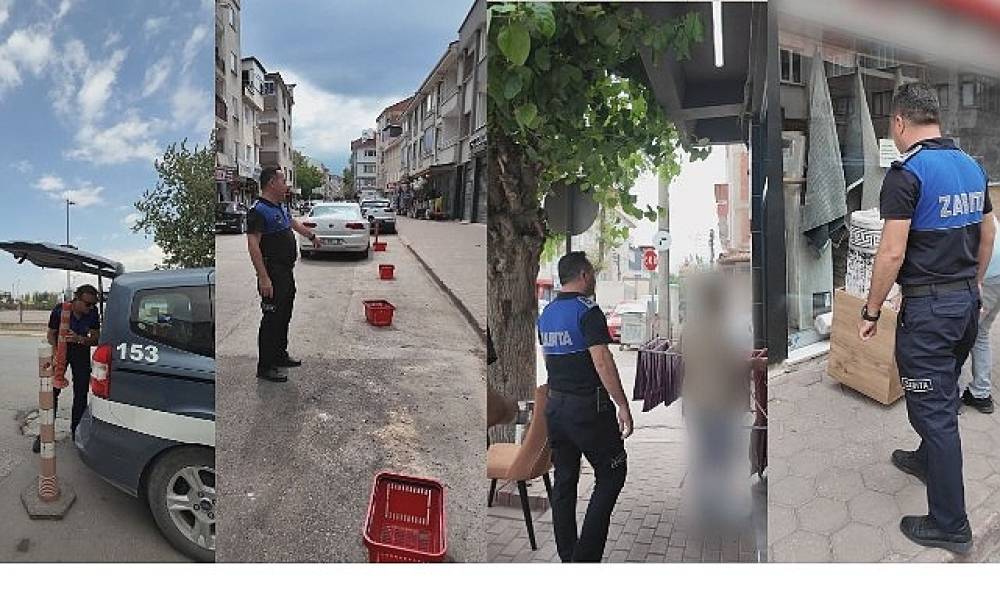 Kaldırım İşgallerine Geçit Yok!