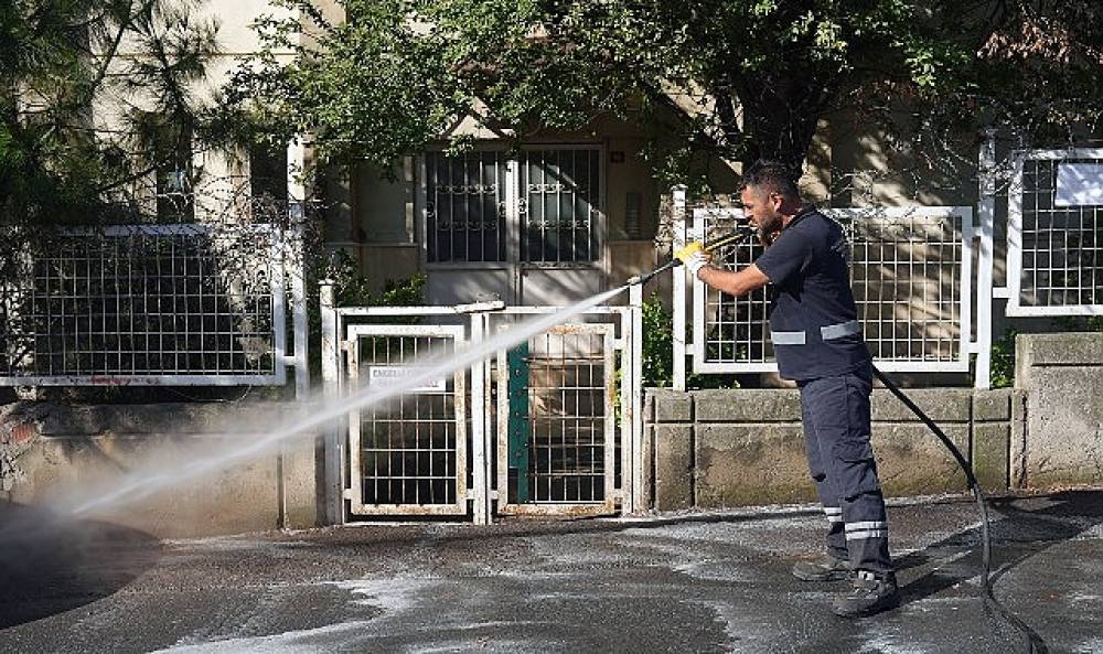 Aydınevler'de toplu temizlik &ccedil;alışması