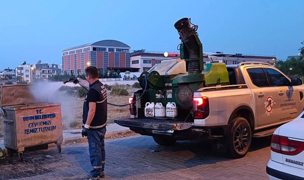 Didim Belediyesi'nden Sinek ve Haşerelere Karşı Kapsamlı M&uuml;cadele