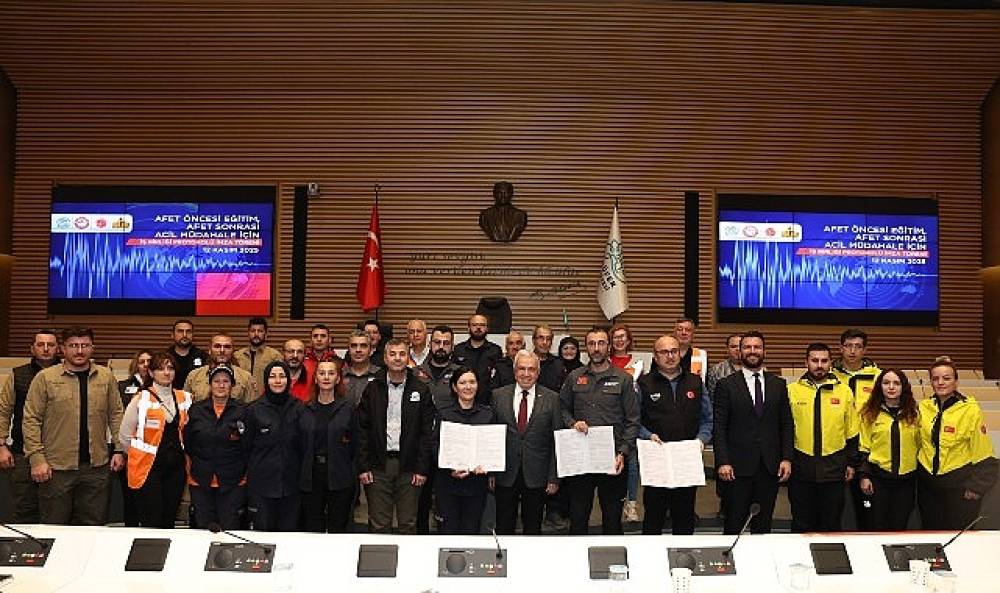 Nilüfer'de afetlere karşı güç birliği   