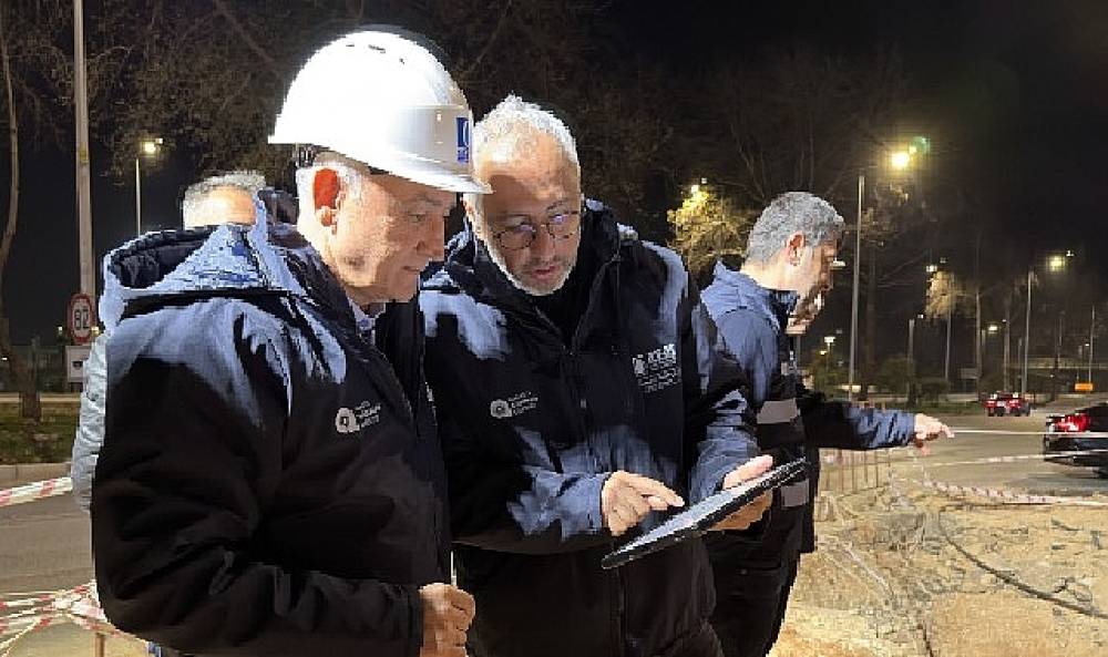  ASAT'tan Duraliler 1 Ana İsale Hattı'nda yoğun mesai