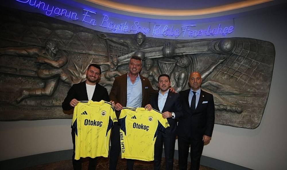 Başkanımız Rasim Arı'dan Fenerbah&ccedil;e Başkanı Saran'a Ziyaret