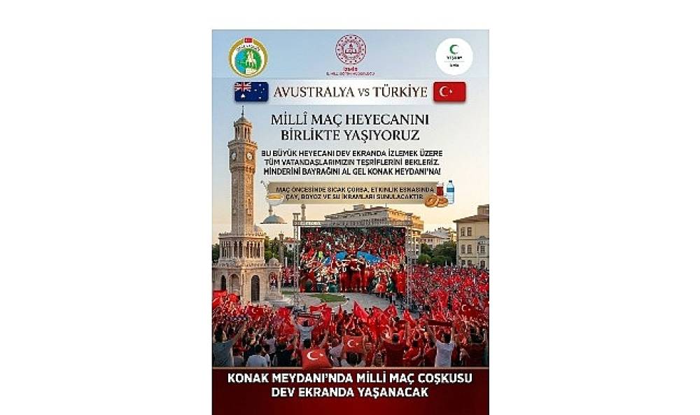 İzmir'de &Ccedil;ifte Coşku: Milli Heyecan ve Sağlıklı Yaşam Buluşması