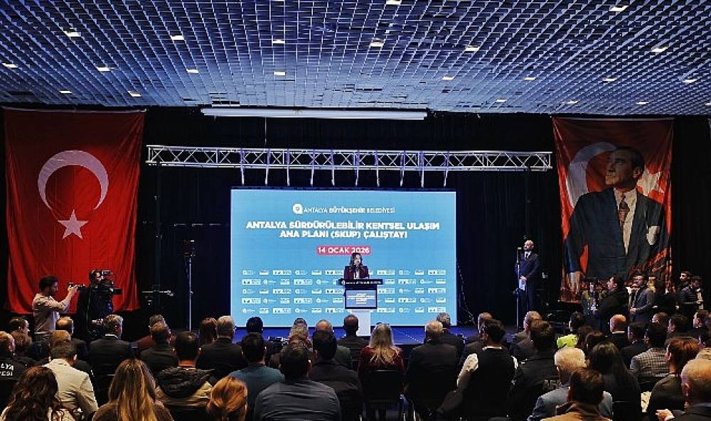 2040 S&uuml;rd&uuml;r&uuml;lebilir Kentsel Ulaşım Ana Planı Tematik &Ccedil;alıştayı d&uuml;zenlendi