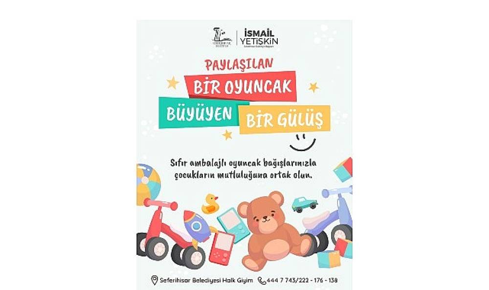 &ldquo;Paylaşılan Bir Oyuncak, B&uuml;y&uuml;yen Bir G&uuml;l&uuml;ş"