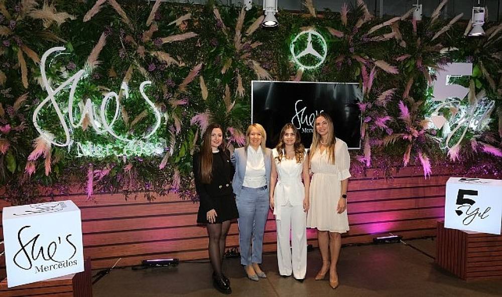 She’s Mercedes Platformu Türkiye’de Beşinci Yılını Kutladı: İlham Veren Kadınlar Aynı Çatı Altında