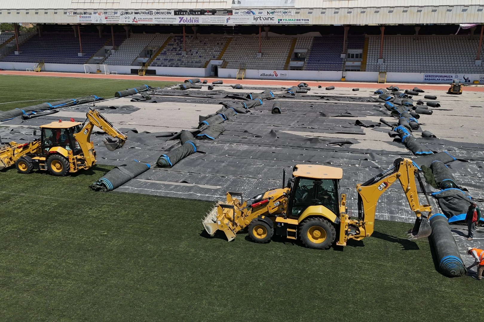 Gebzespor'un Stadı Yenileniyor