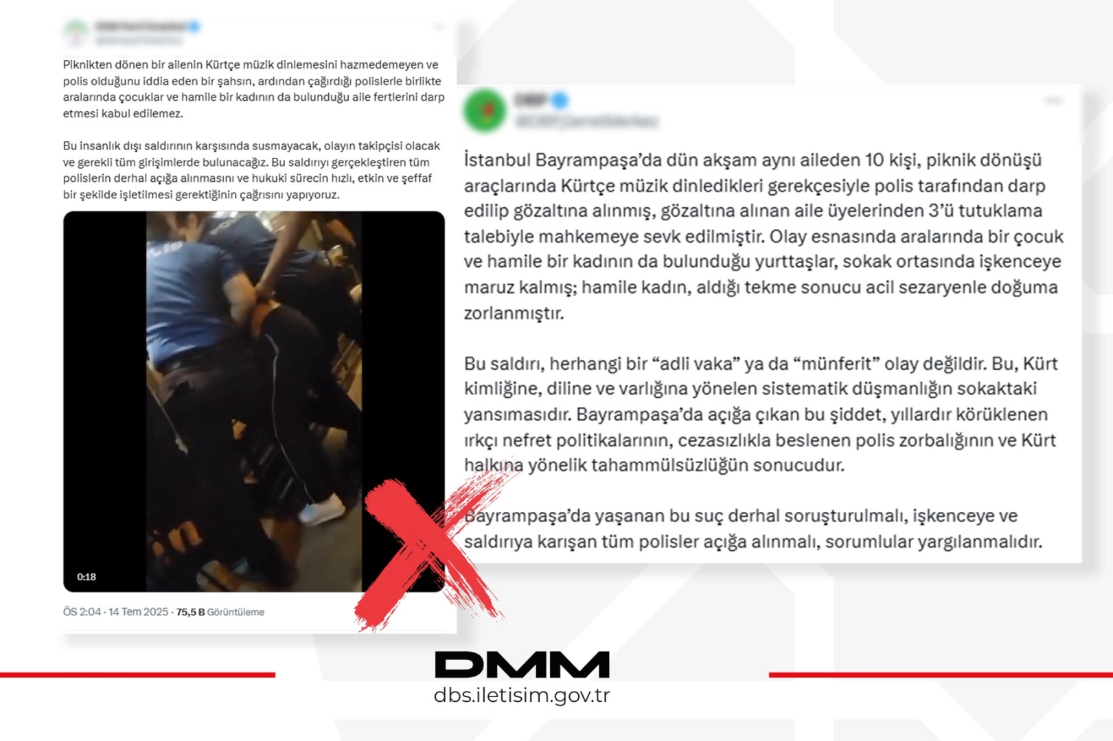 Bayrampaşa'da Asayiş Olayı Açıklandı