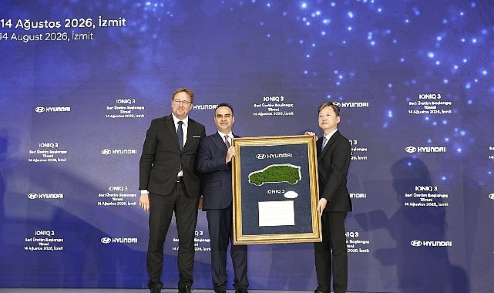 Hyundai Motor T&uuml;rkiye, İlk Elektrikli Aracı IONIQ 3'&uuml;n &Uuml;retimine Başladı.