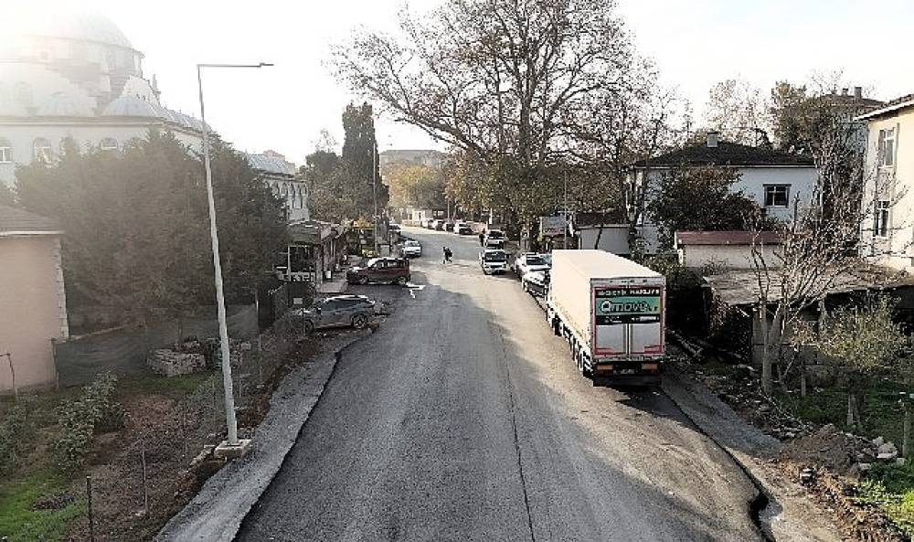 Gebze Bal&ccedil;ık'ta yol konforu artıyor