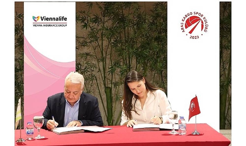 Aras Kargo Kadın Voleybol Takımı'nın Resmi Sponsoru Viennalife Oldu