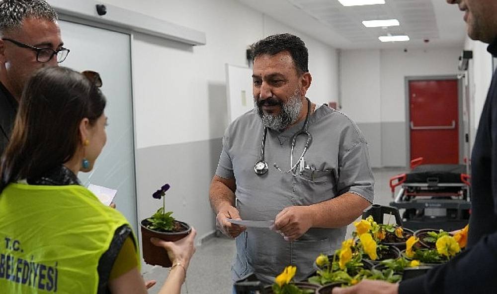 Didim Belediyesi'nden 14 Mart'ta sağlık &ccedil;alışanlarına anlamlı jest