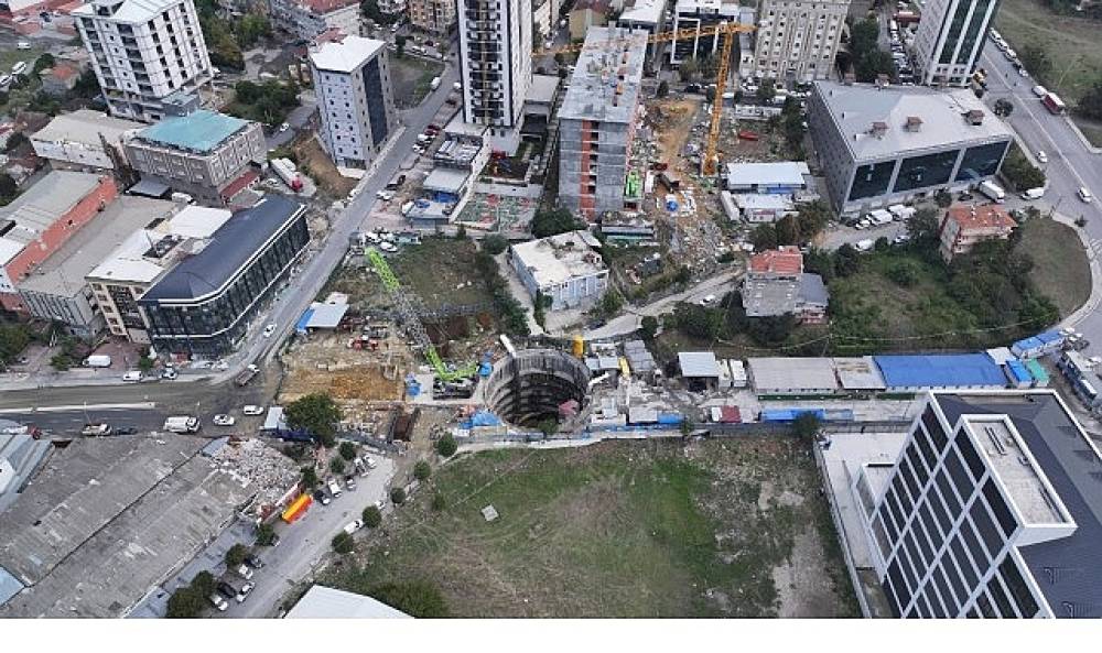 Esenyurt Metrosu'nda &Ccedil;alışmalar Kesintisiz S&uuml;r&uuml;yor