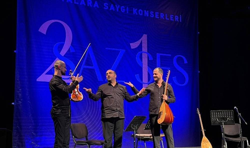 &ldquo;2Saz 1Ses" Ustalara Saygı Konserleri sona erdi