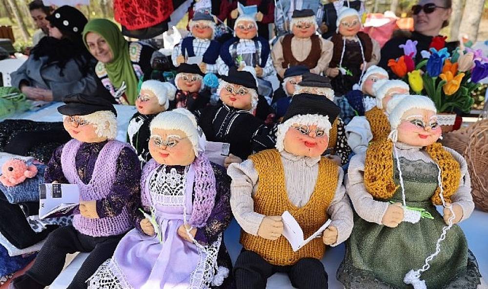 Kadın emeği Ormanya'da ziyaret&ccedil;ilerle buluştu