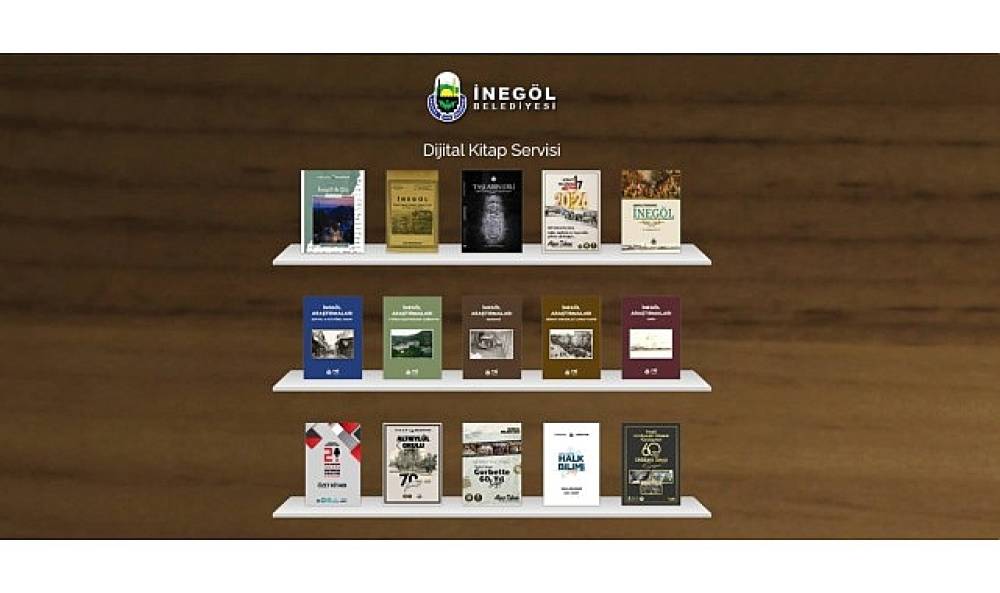 &ldquo;İneg&ouml;l'de Şiir" İneg&ouml;l Belediyesi Dijital Kitaplığında Yerini Aldı