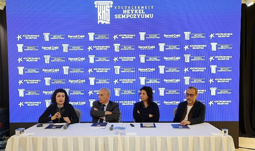 K&uuml;&ccedil;&uuml;k&ccedil;ekmece'de Bir İlk: Heykel Sempozyumu Başladı
