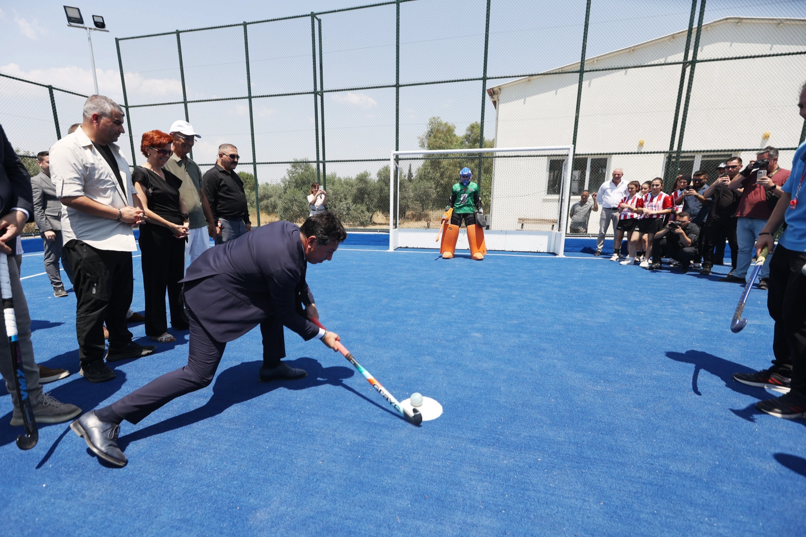  Yatağan'da Açılan Çim Hokeyi Sahası Gençlere Umut Oldu 