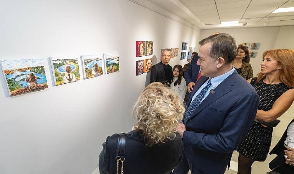 Mini Paint-4 Resim Sergisi, Yenişehir'de a&ccedil;ıldı